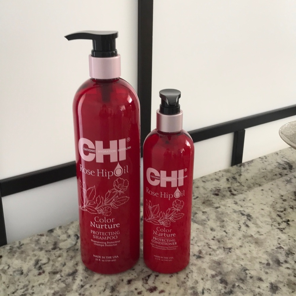 CHI Rose HipOil Set Shampoo & Conditioner